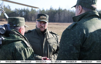 Фото: Александр Лукашенко о возможных провокациях: нарушили госграницу - к уничтожению