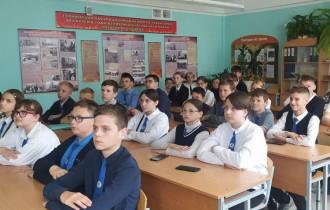 Фото: Гомельские школьники поучаствовали в онлайн-уроке к 80-летию освобождения Беларуси