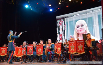 Фото: В Гомеле выступил заслуженный образцово-показательный оркестр Вооружённых сил Республики Беларусь