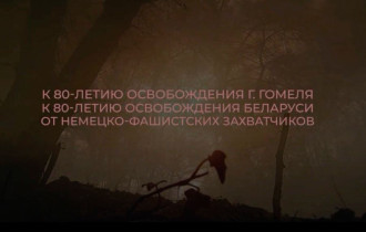 Фото: Гомельский облдрамтеатр начинает видеомарафон к 80-летию освобождения Гомеля в Великой Отечественной войне