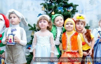 Фото: Ёлки для 400 детей из Украины пройдут в Гомеле