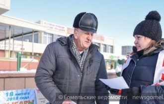 Фото: В Гомеле проходит очередной этап выборов в местные органы Советов депутатов – агитация