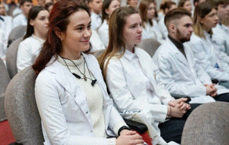 Фото: В Гомеле для студентов-медиков провели «Зачётный разговор»