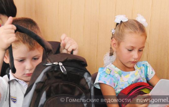 Фото: До конца лета в Гомеле проходит акция "Дети идут в школу"