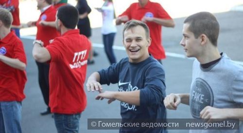 Фото: Спортивная акция "Варушынак" проходит в учреждениях образования Гомеля