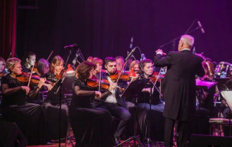 Фото: На сцене ГЦК играл симфонический оркестр государственного учреждения «Гомельские городские оркестры»