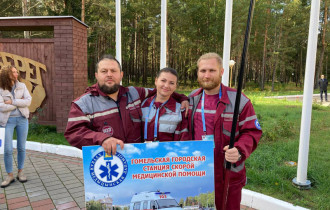 Фото: Команда Гомельской области завоевала два диплома на республиканских соревнованиях бригад скорой медицинской помощи