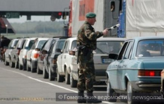 Фото: На белорусской границе сокращается количество контрольных служб