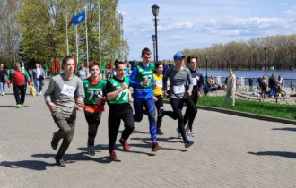 Фото: Первомайский легкоатлетический пробег, посвящённый памяти В.Б. Макаренко,  прошёл в Гомеле