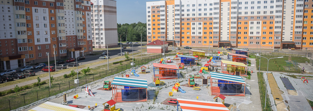 В Гомеле подготовка детского сада в микрорайоне № 104 выходит на финишную прямую