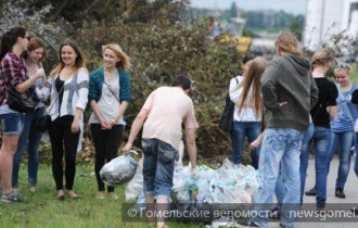 Фото: Международная акция по наведению порядка в Гомеле