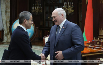 Фото: Лукашенко обсудил с арабским инвестором строительство "Северного берега" и сотрудничество в IT