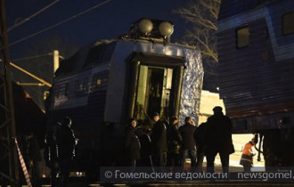 Фото: При столкновении поезда пострадали 6 граждан Беларуси - МИД