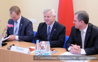 Фото: Визит заместителя премьер-министра Беларуси в Гомель