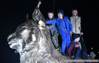 Фото: Въездной знак "Рысь" торжественно открыли на автостраде европейского уровня М5