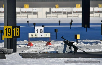 Фото: В Гомеле прошёл второй этап турнира по биатлону «Снежный снайпер»