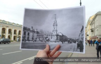 Фото: Гомельская городская организация ОО «БРСМ» запускает акцию «Гомель: вчера и сегодня» 