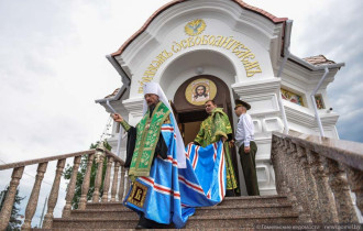 Фото: В Гомеле состоялось освящение часовни в честь святого благоверного князя Александра Невского