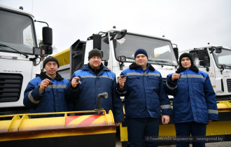 Фото: Новая техника – новые возможности: в «ГорСАП» пополнился парк техники