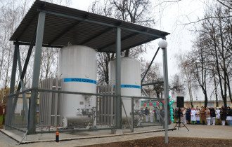 Фото: В ГГКБ № 1 ввели в эксплуатацию новую систему подачи медицинских газов с газификаторами