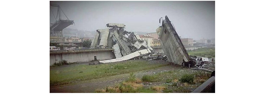 Десятки людей погибли при обрушении моста возле Генуи