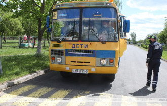 Фото: Акция "Детский автобус" стартовала в Гомельской области