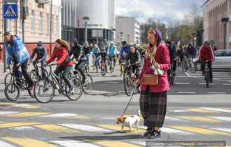 Фото: Более 700 гомельчан приняли участие в открытии велосезона