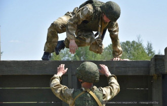 Фото: Под Гомелем организовали военно-прикладную игру «Прорыв» 