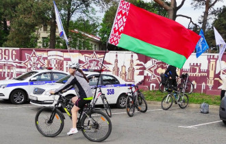 Фото:  Фестивалю «Подарим детям праздник» в Гомеле дал старт велопробег по региону