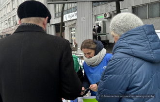 Фото: За наше будущее: в Гомеле продолжается сбор подписей за кандидатов в Президенты