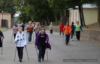 Фото: В Гомеле всех собрал республиканский марафон по скандинавской ходьбе