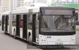 Фото: Новые автобусы появились на улицах Гомеля