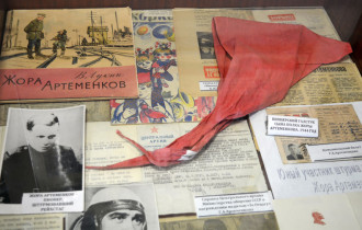 Фото: Пионер, штурмовавший Рейхстаг: уникальный экспонат хранится в музее боевой славы гомельской школы № 4