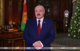 Фото: Новогоднее обращение Президента Беларуси Александра Лукашенко к белорусскому народу