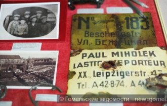Фото: В Гомеле открылась выставка памяти "Дорогами Победы"