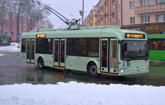 Фото: В Гомеле отменяется движение троллейбусов по маршруту №18