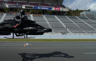 Фото: В Японии представили летающий мотоцикл