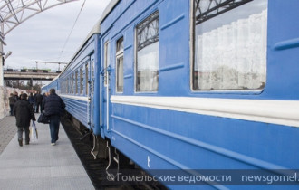 Фото: Начал курсировать поезд бизнес-класса «Гомель-Минск» 