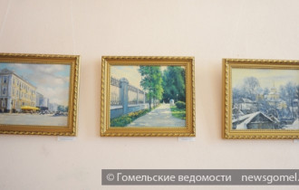 Фото: В Гомеле открылась выставка "Тихие уголки нашего города"