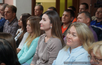 Фото: В автобусном парке № 6 Гомеля состоялась диалоговая площадка с трудовым коллективом