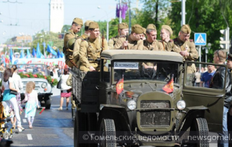 Фото: Впервые в День Победы в Гомеле пройдет военный парад с участием боевой техники