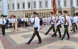 Фото: В полку офицеров пополнение от БелГУТа