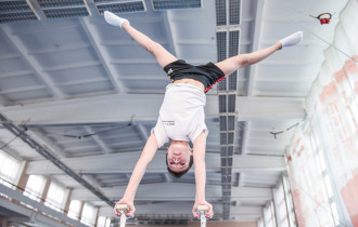 Фото: Как в Гомеле воспитывают будущих чемпионов в акробатике, гимнастике и прыжках на батуте