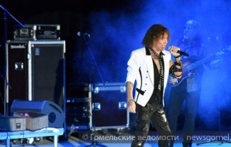 Фото:  Звезда российской эстрады Валерий Леонтьев выступил в Гомеле