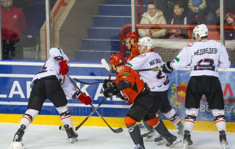 Фото: Хоккеисты «Немана» сравняли счёт в противостоянии с «Гомелем» в 1/4 финала плей-офф экстралиги