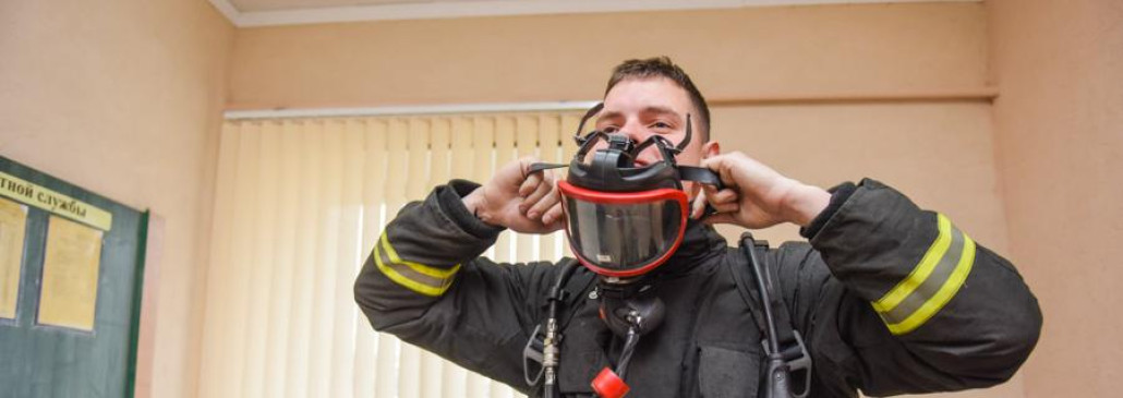 Становится всё жарче: баскетболисты «Гомельских рысей» попробовали себя в роли пожарных