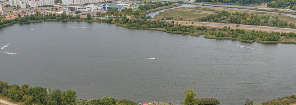 Международные соревнования по водно-моторному спорту прошли в Гомеле