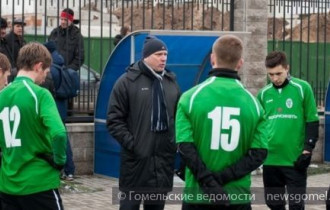 Фото: Спарринговый матч ФК "Гомель" и "Гомельжелдортранса"