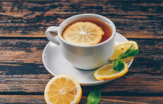 Фото: Имбирный чай с лимоном 