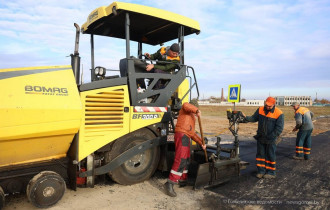 Фото: В Гомеле продолжается благоустройство дорожной сети